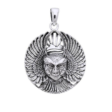 Ariel, the Bird Goddess Pendant TPD1582 - Jewelry